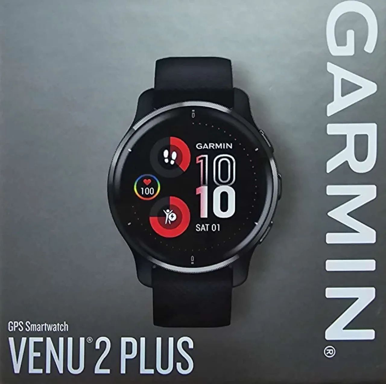 Relógio Inteligente Garmin Venu 2 Plus - Preto