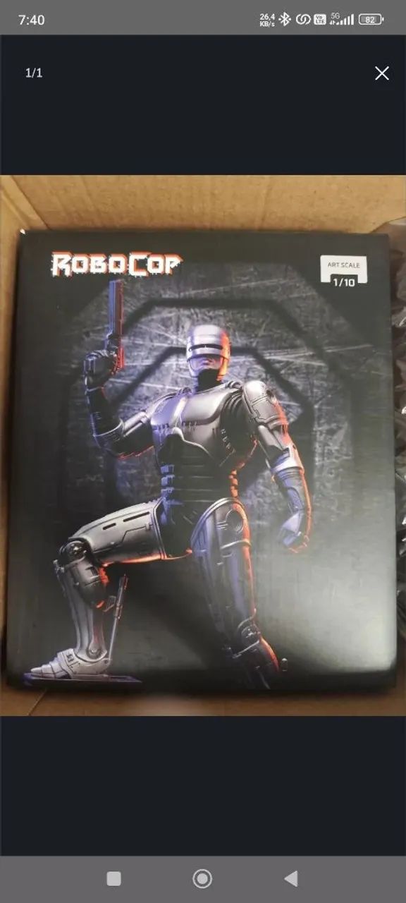 Estátua Robocop 1/10 - IRON STUDIOS
