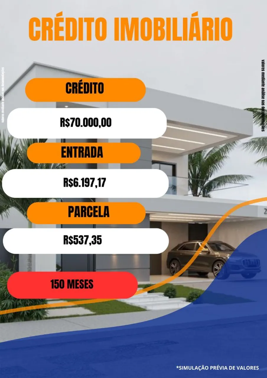Casa padrão disponível