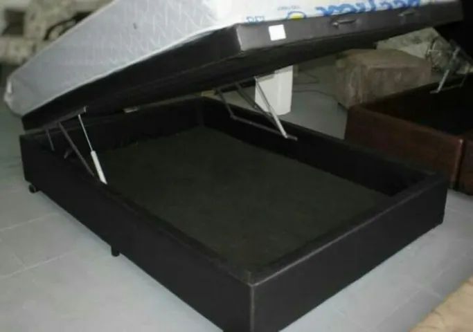 Cama Box Baú Casal Super Resistente Frete Grátis - Foto 2