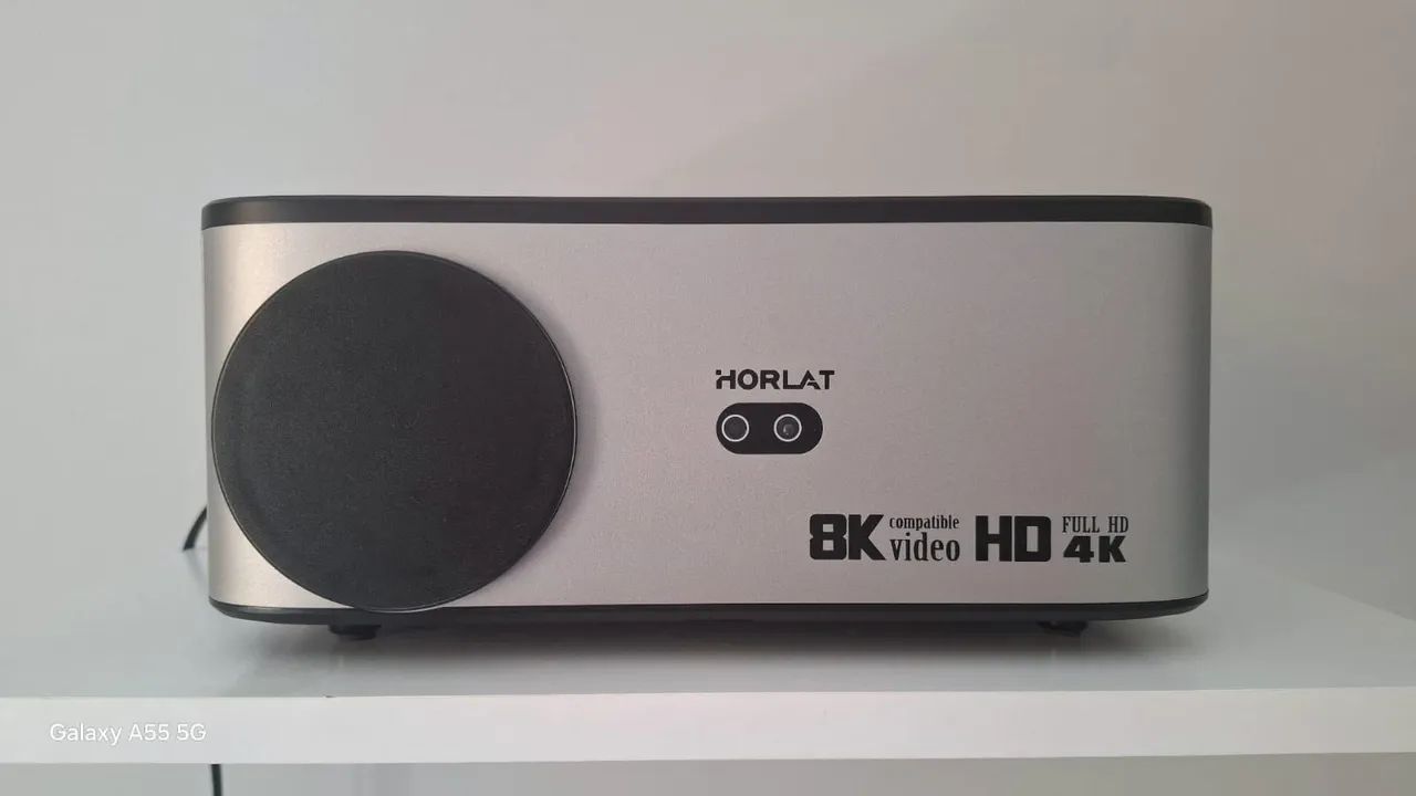 Projetor Horlat 8K Compatível com 4K Full HD