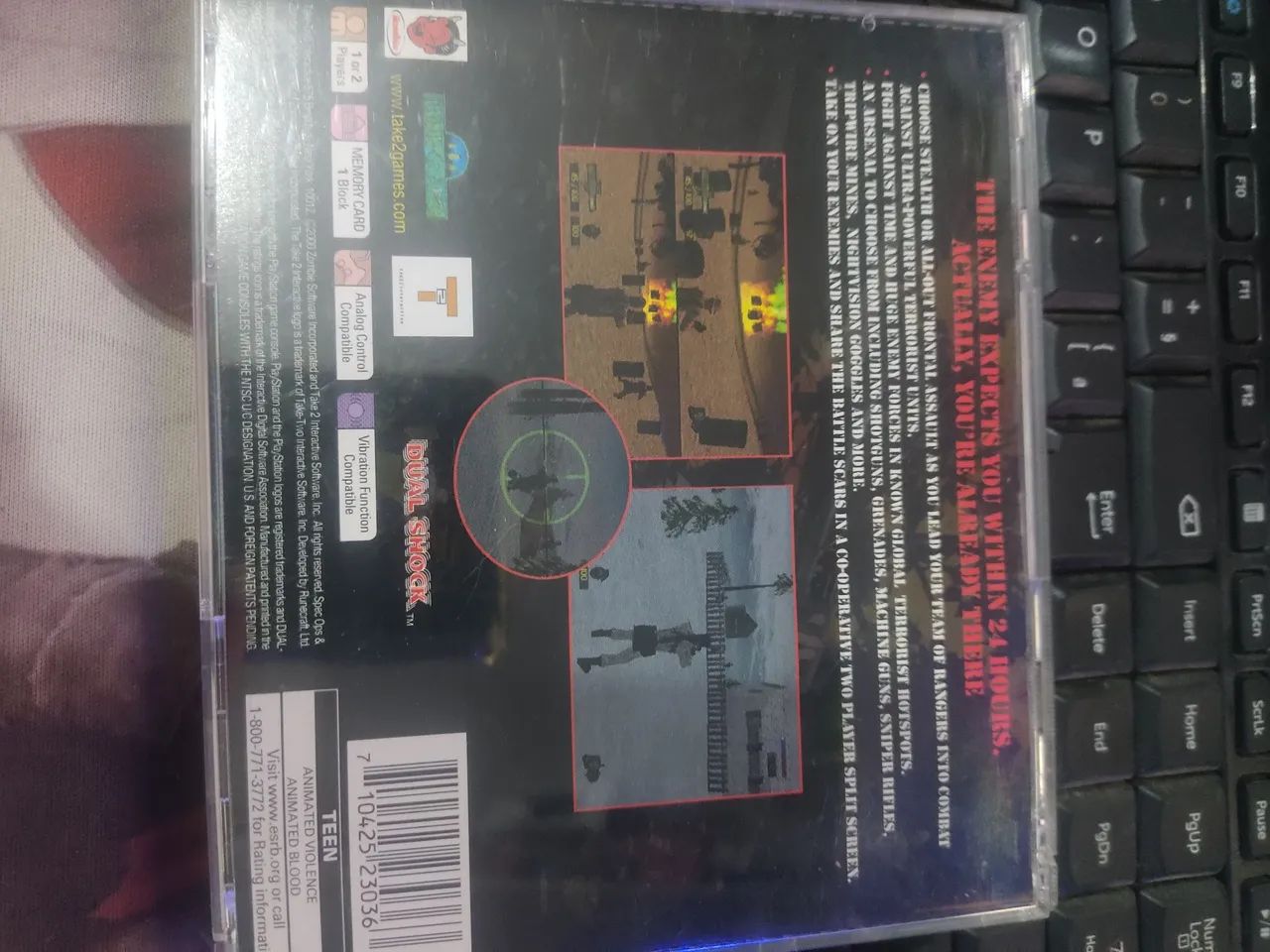 Spec ops - Stealth Patrol Ps1 original  - Foto 3