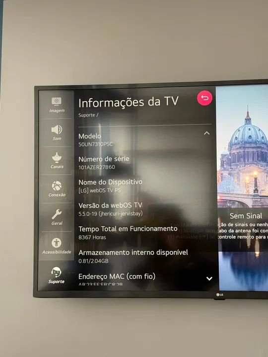Smart Tv LG 50 4K Thinq Al WebOS - Foto 2