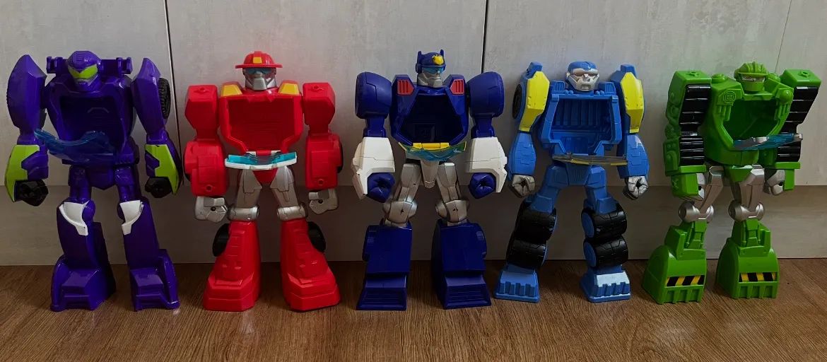 5 Transformers Robots Brinquedos - Foto 3