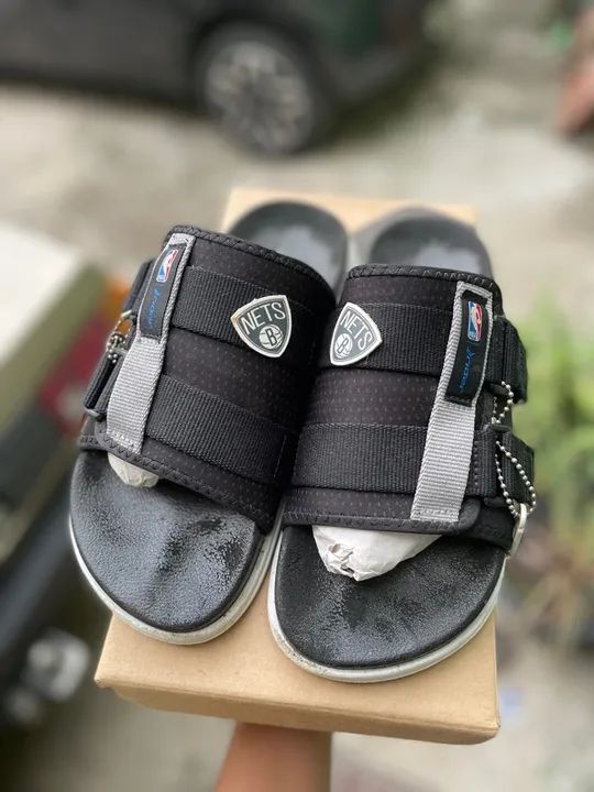 Chinelo Slide Rider NBA Brooklyn Nets R Next II  - Foto 5