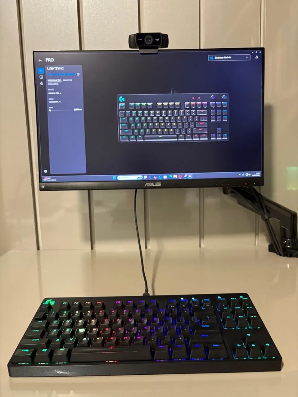 Teclado Mecânico Logitech G Pro TKL - Foto 3