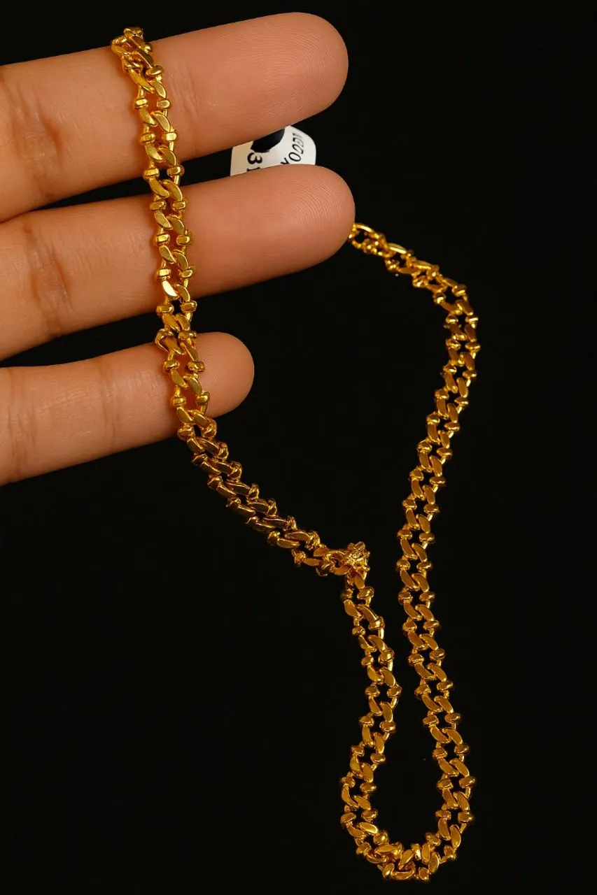 Gargantilha Ouro Elegante - Design Exclusivo