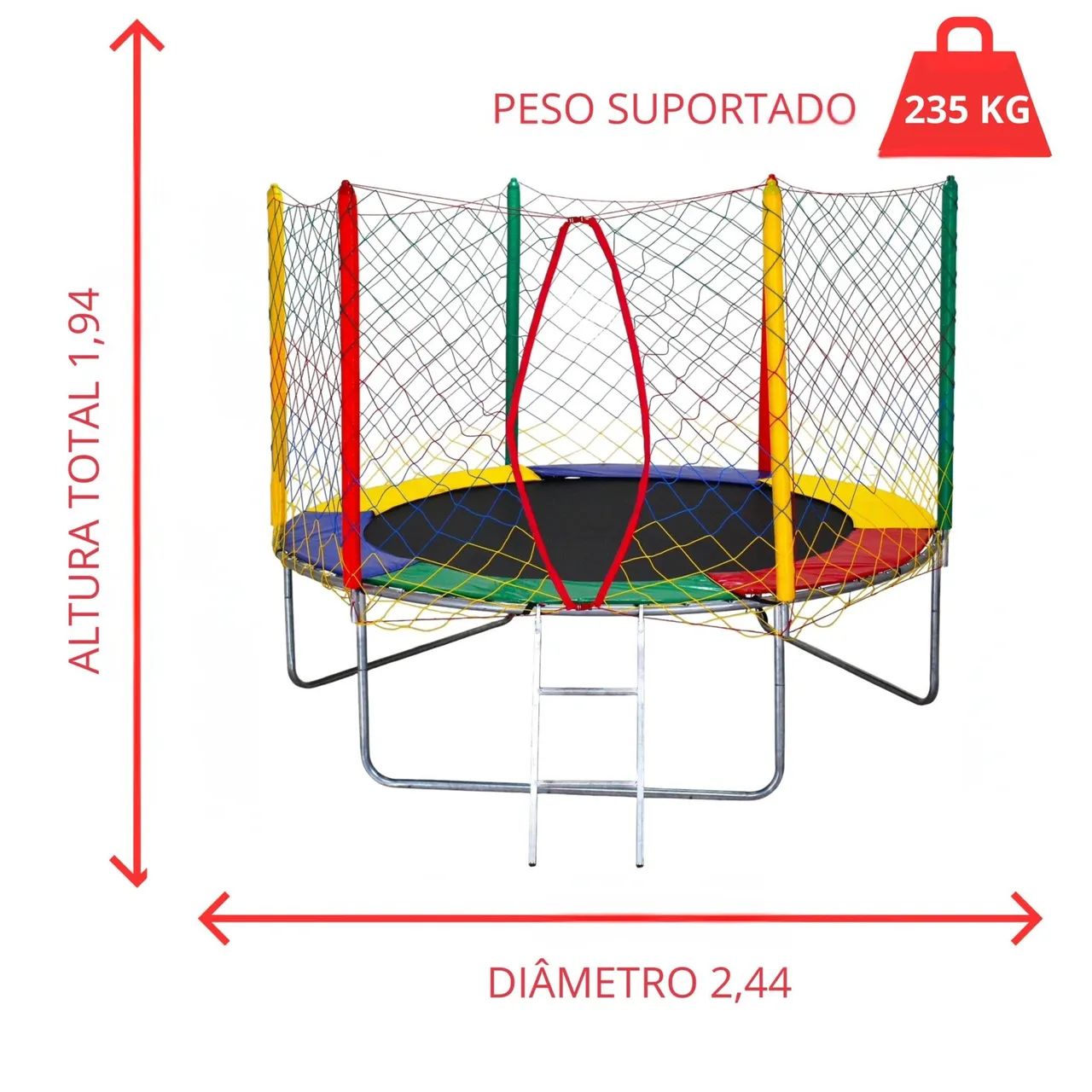 Aluguel de cama elastica chama  