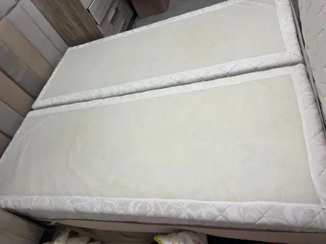 Doa-se Base de Cama Box Queen bege 158x198 - Foto 3