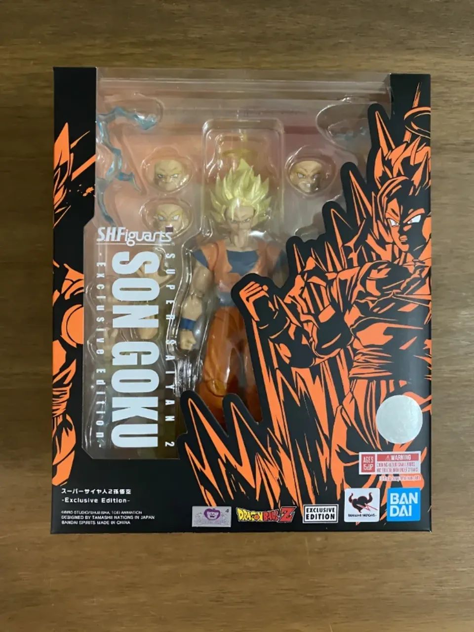 Goku SSJ2 Event Exclusive Dragon Ball S.H. Figuarts Bandai lacrado