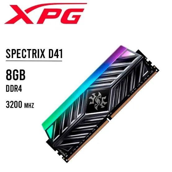Memória RAM XPG SPECTRIX D41 8GB DDR4 3200MHz