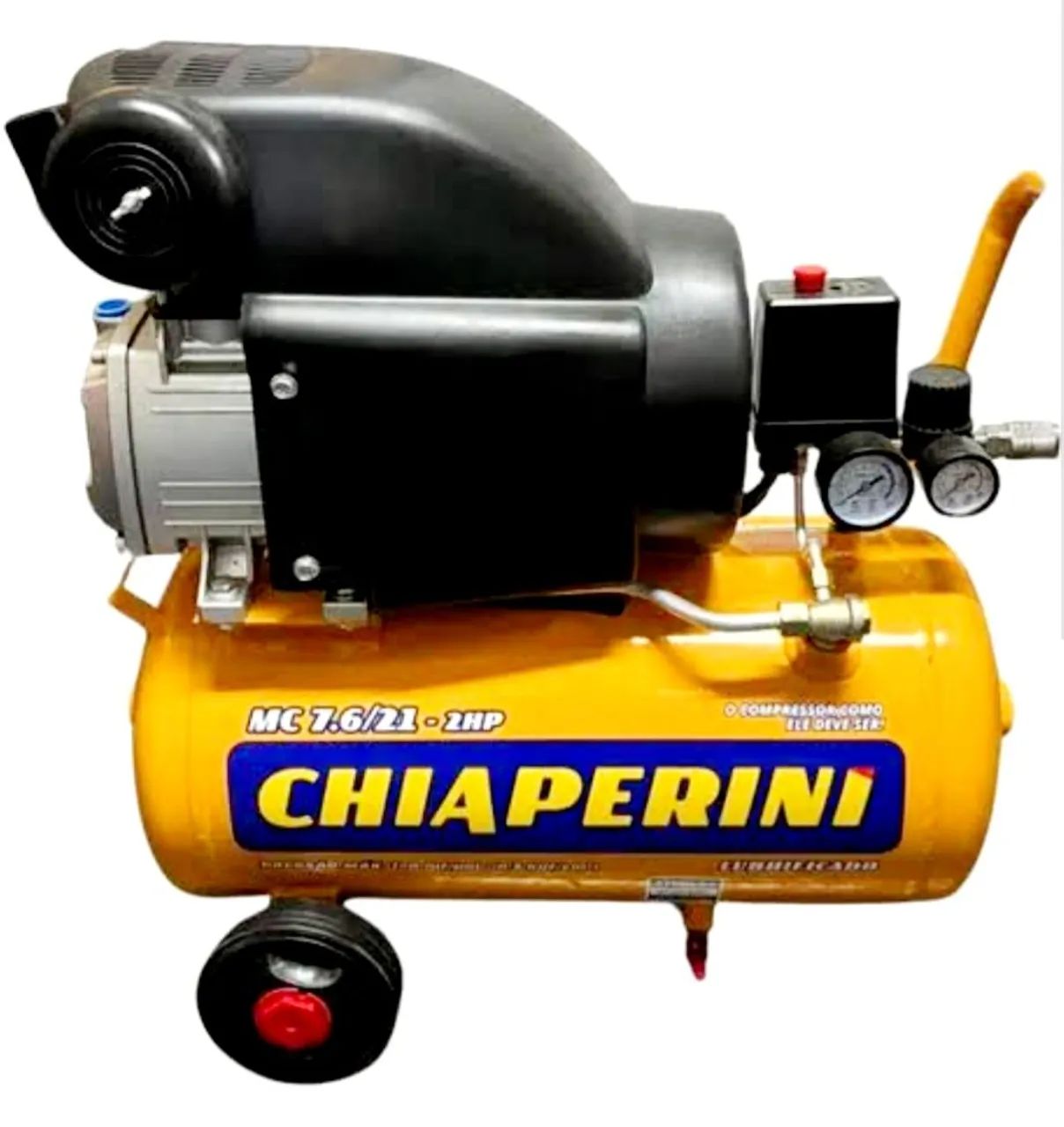 COMPRESSOR DE AR CHIAPERINI 7.6/21 LT 2 HP 220V - Foto 2