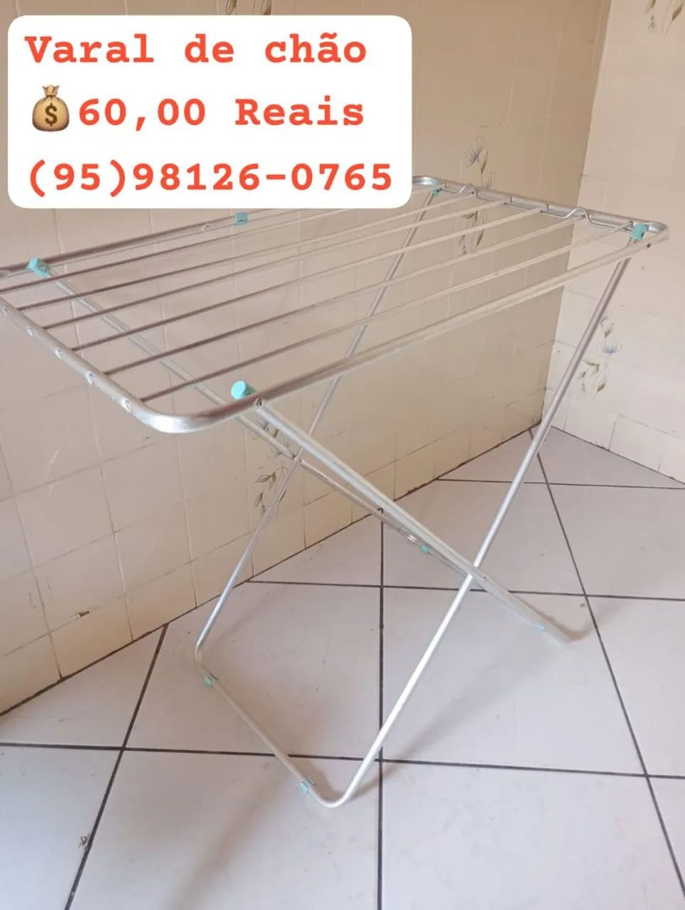 Vendo varal de chão 64960519318274120