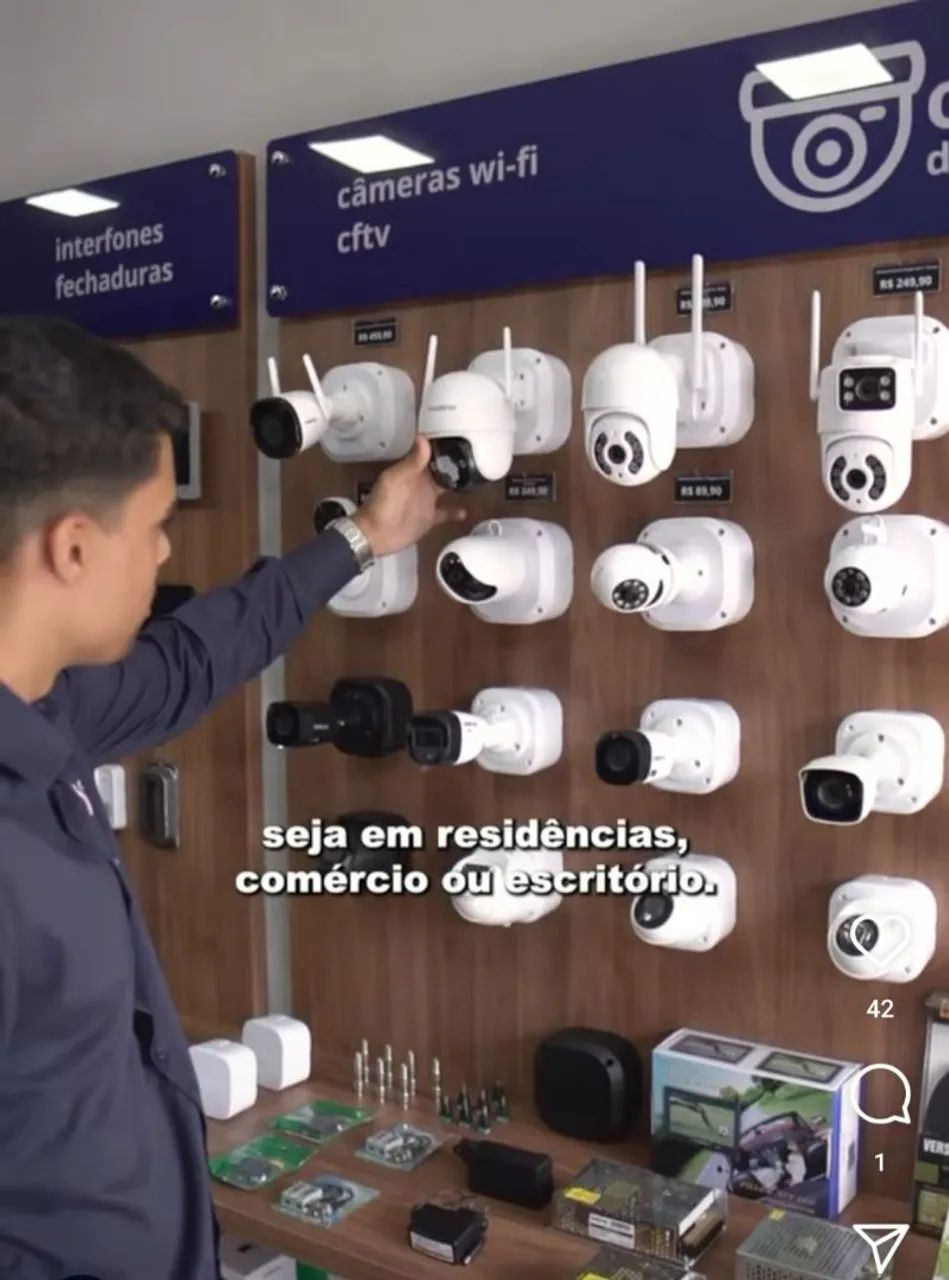 Câmera de segurança Wifi e pra dvr - Foto 5