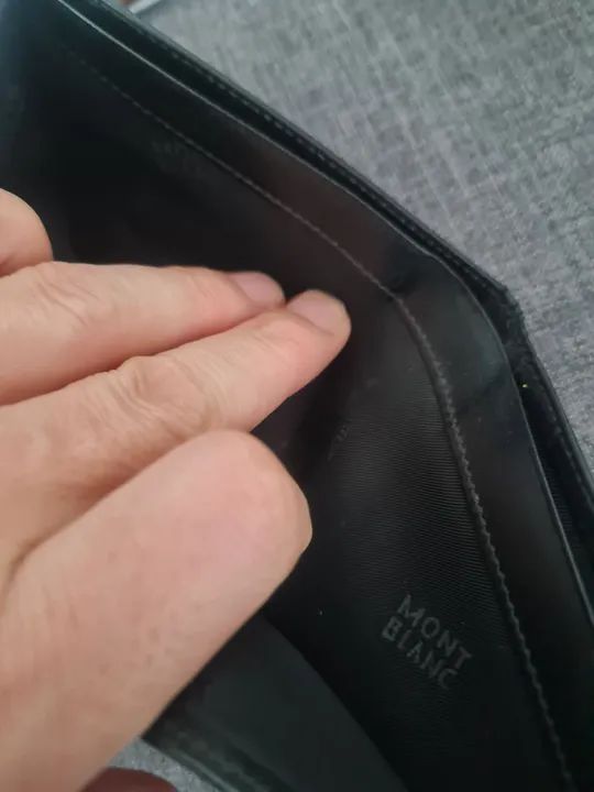 Carteira Montblanc Original Bom - Foto 4