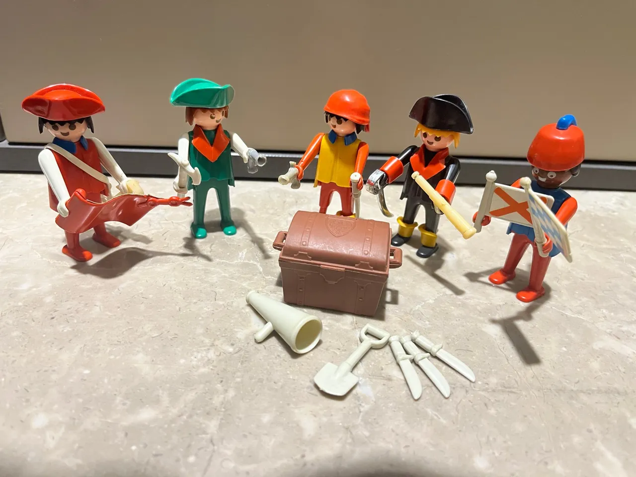 Playmobil Piratas trol anos 80 