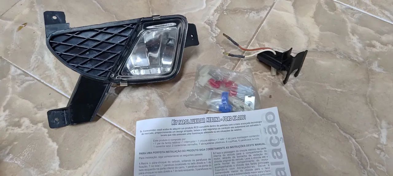 Farol de neblina Ford Ka XR Ld. Direito - Foto 2
