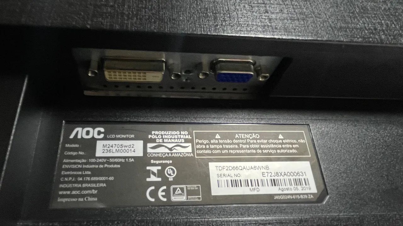 Monitor AOC 24 polegadas - Foto 3