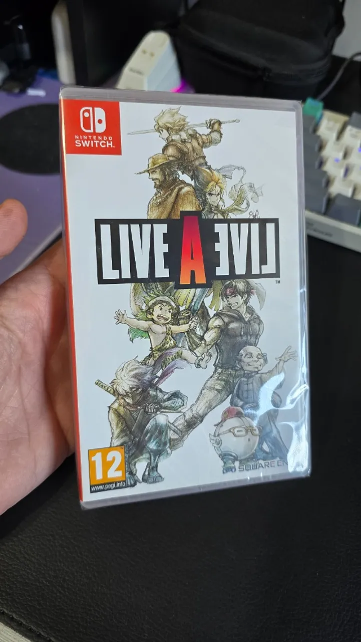 Jogo Live a Live Nintendo Switch LACRADO RPG Square Enix