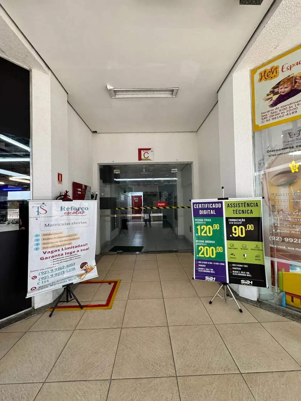 Alugo Salas Comerciais no Eliza Miranda Mall