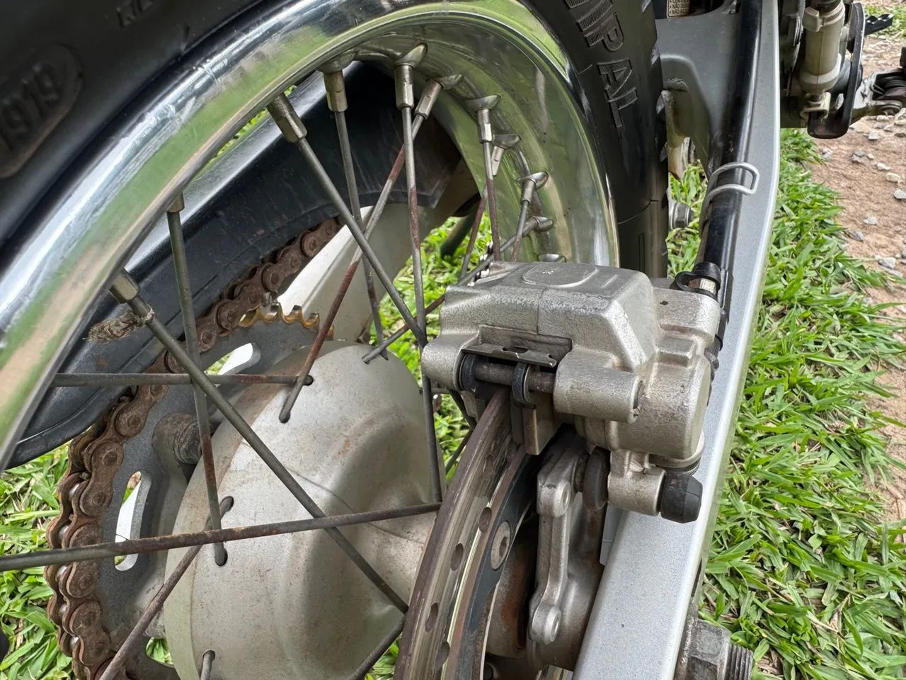 Honda NX Falcon- Vermelha - 2003 - Foto 2