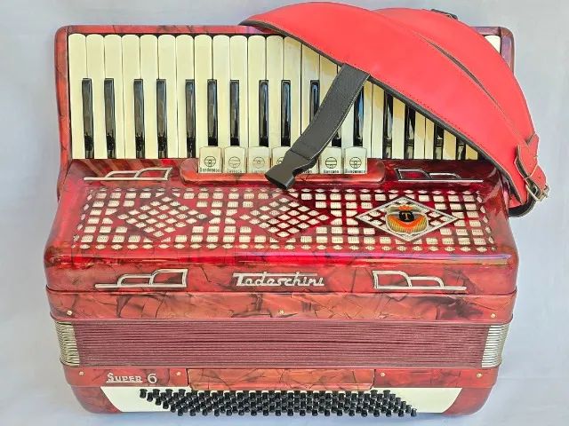 Acordeon 120 Baixos Todeschini Super 6 "Já Eletrificada" - Foto 2