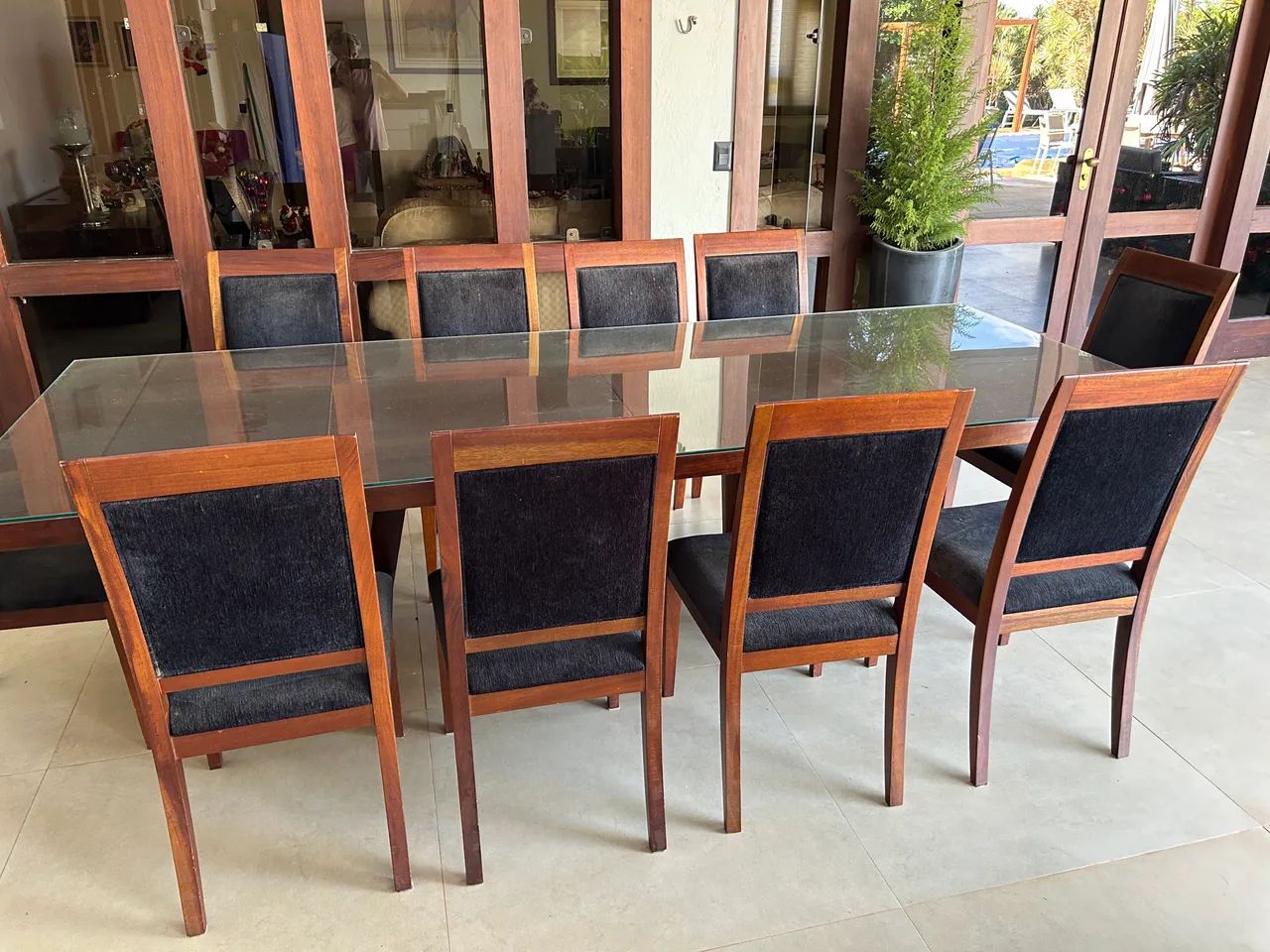 Mesa com 10 cadeiras - Foto 3