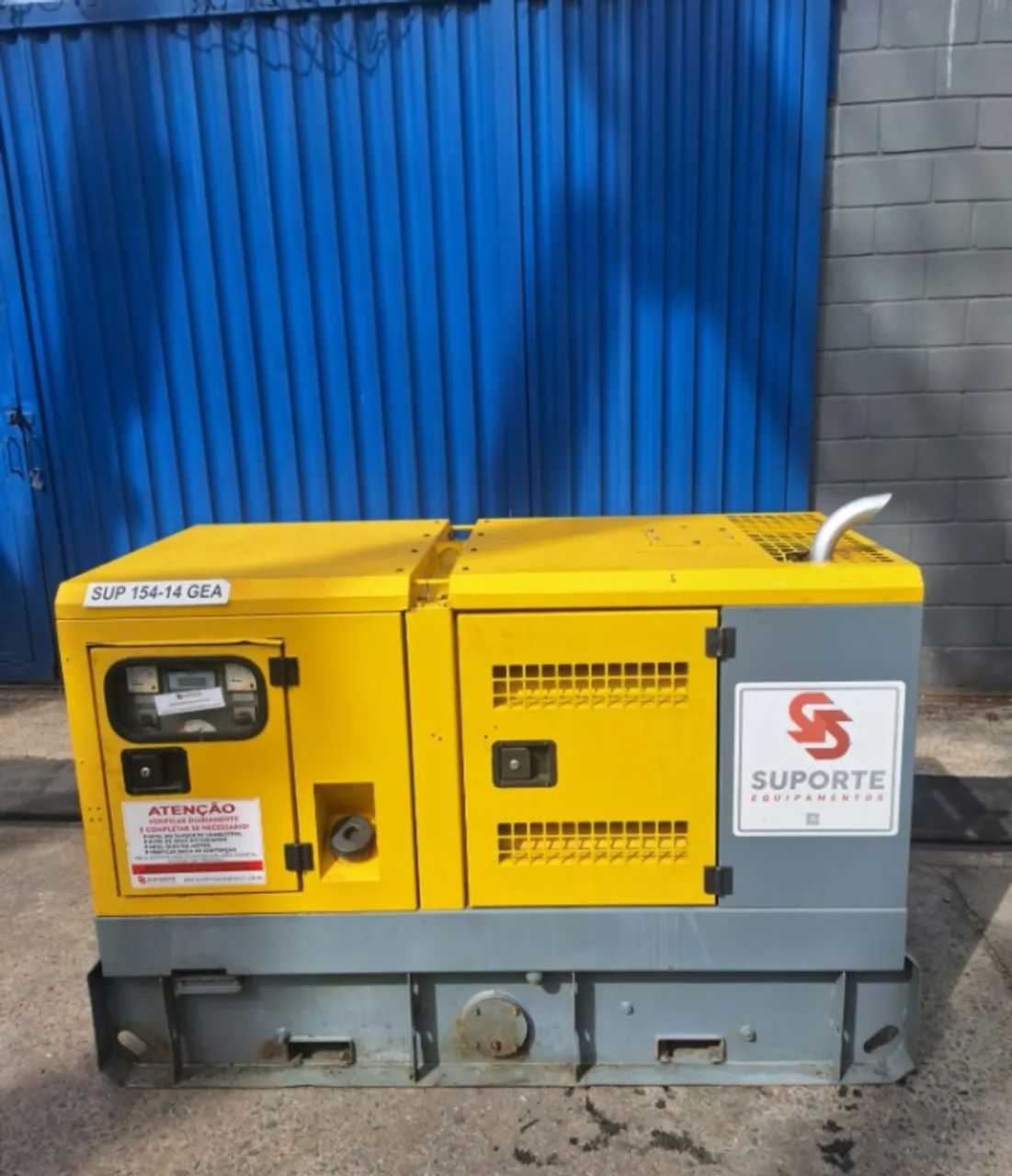 Gerador De Energia Atlas Copco 24KVA Cabinado Silenciado Ano 2014 - Foto 4