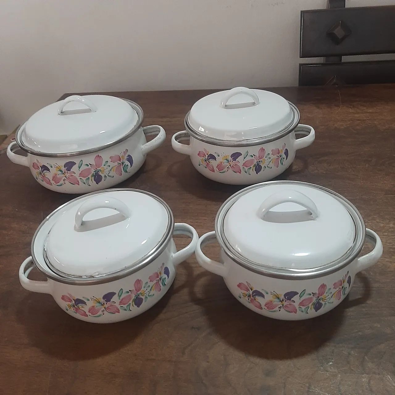 Conjunto Peças Esmaltadas