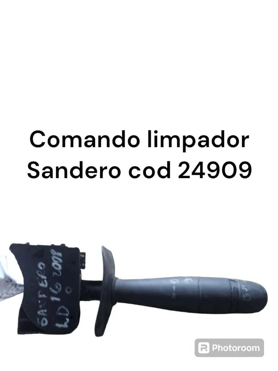 Comando Do Limpador Renault Sandero Cod 24909