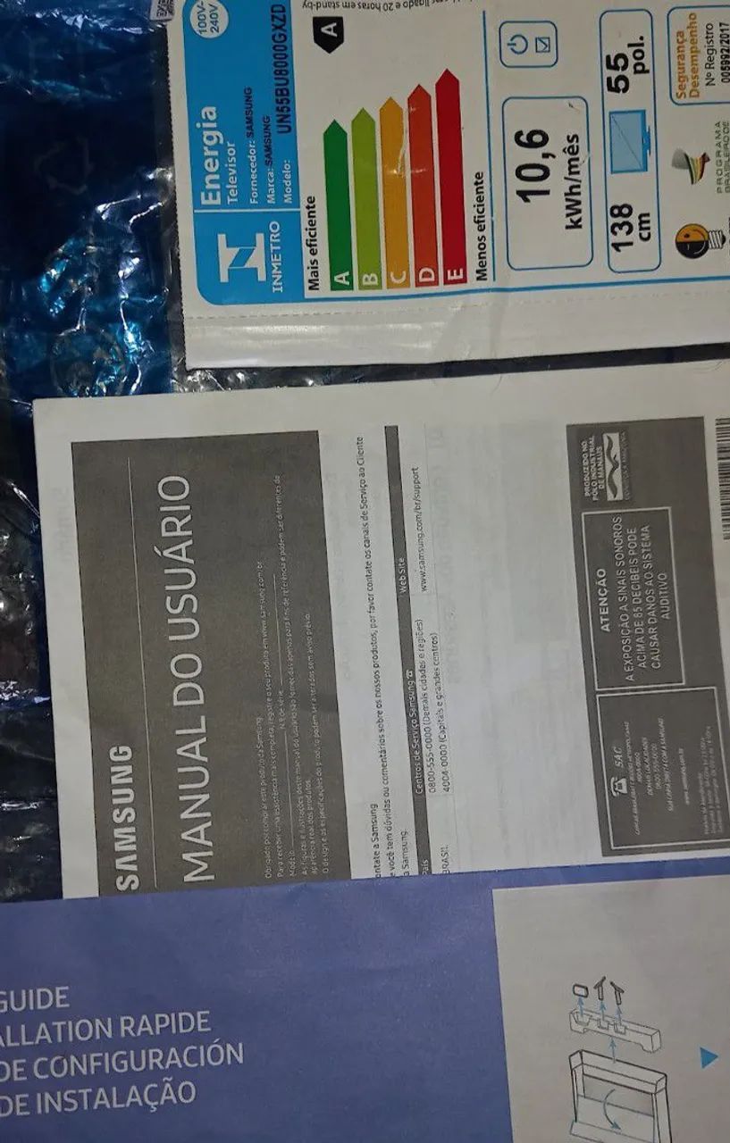 Placa Mãe Principal Smartv Samsung BN94-17382B UN55BU8000GXZD  - Foto 4