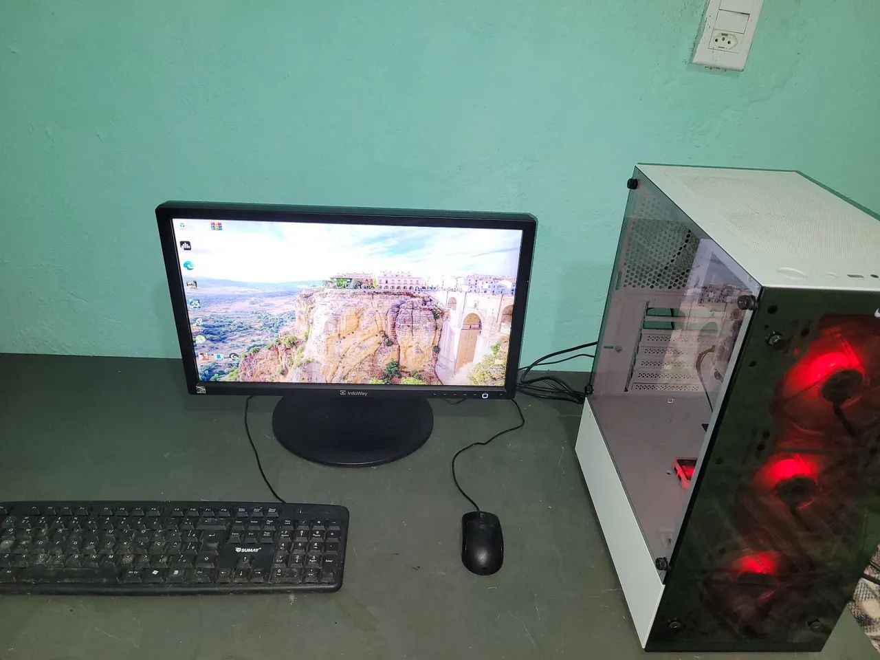 PC gamer i3 3230 8gb ram HD 500gb - Foto 2