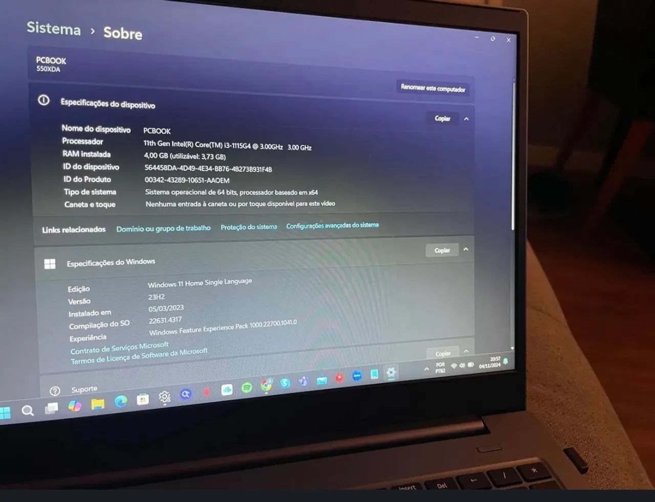 Notebook Samsung Core I3 - Foto 3