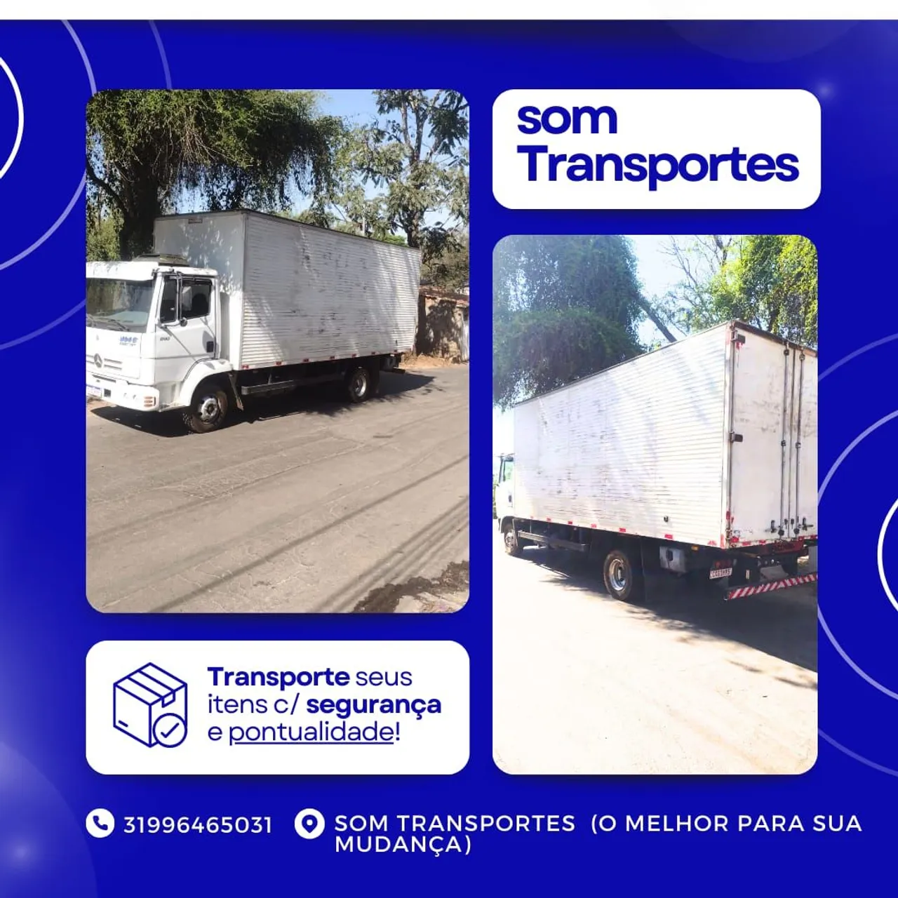 Fretes e mudanças pra todo Brasil