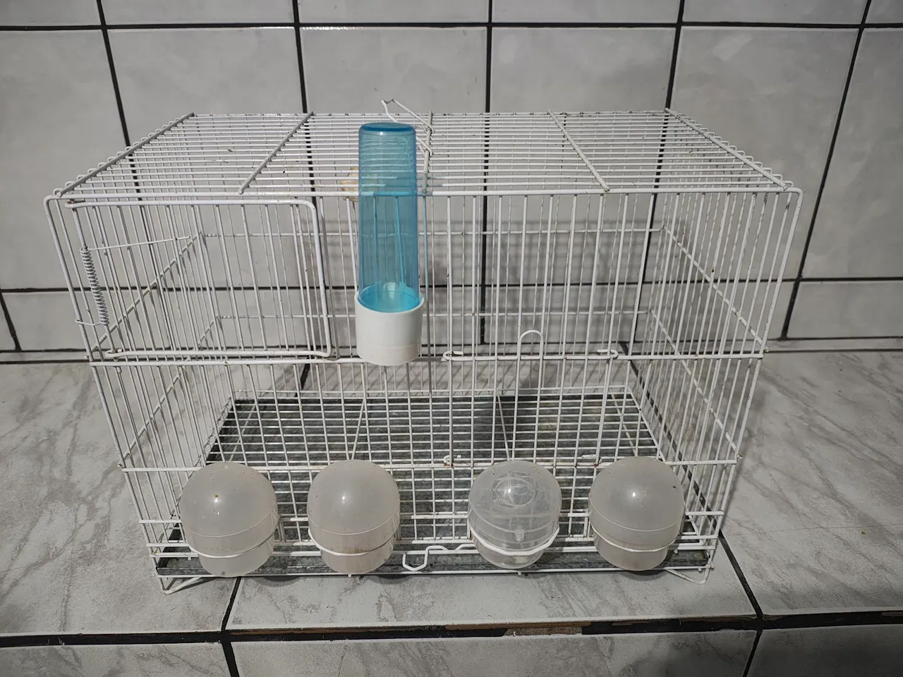 Gaiola para Pássaros com Acessórios (Ferro)