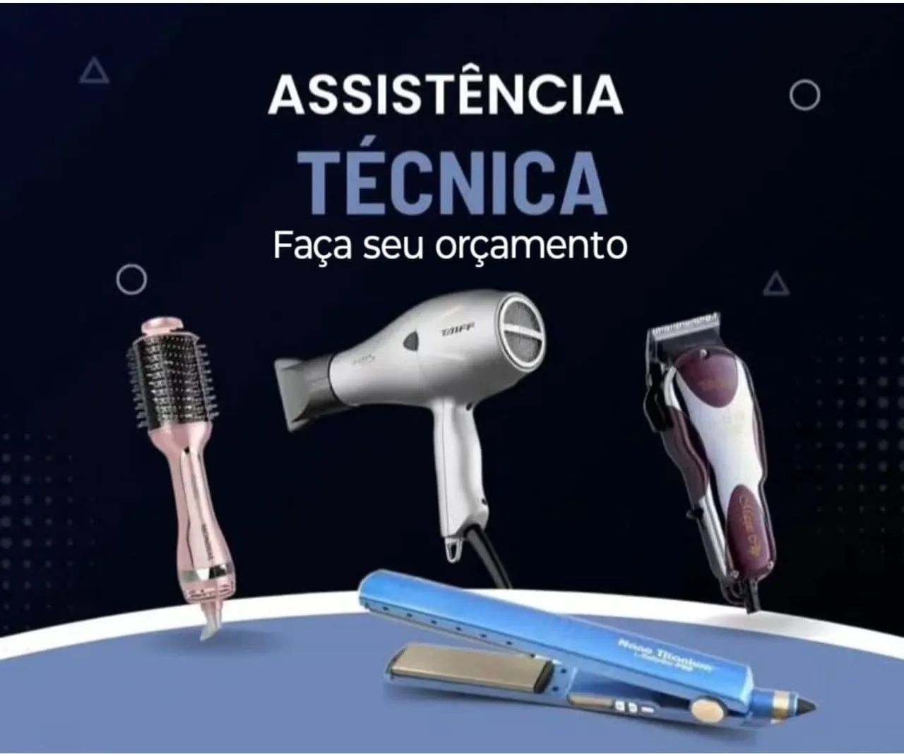 Manutenção em equipamentos de salão de beleza barbearia etc 