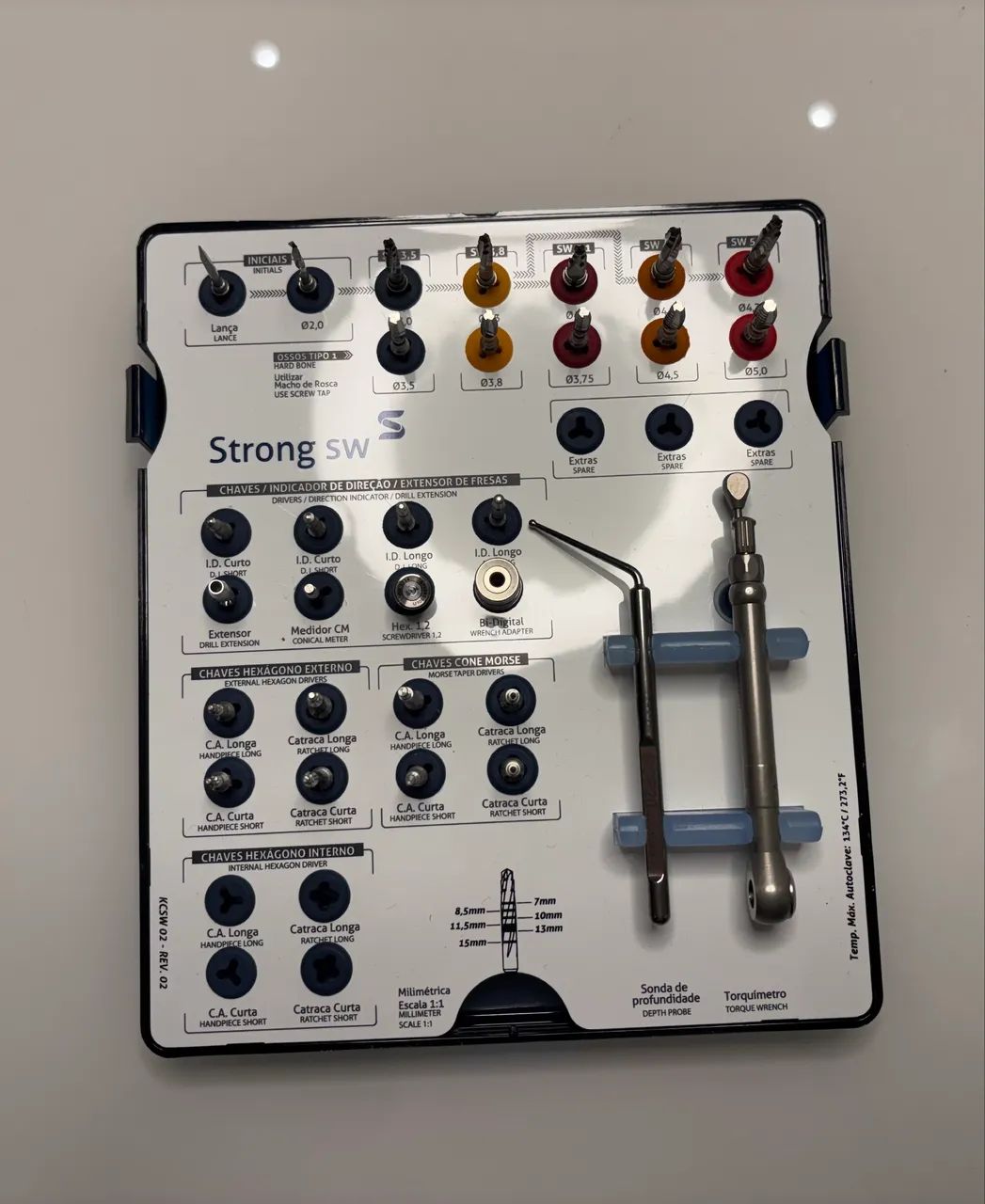 Kit para implante STRONG SW