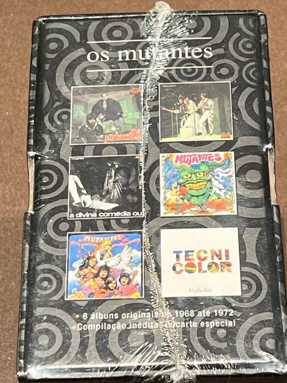 Box 7 CDs Mutantes - lacrado de fábrica, raridade - CDs, DVDs etc