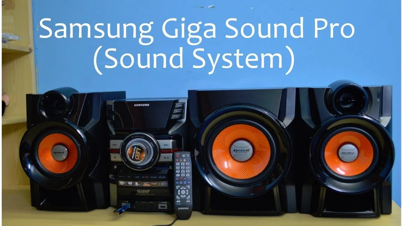 Mini System Samsung