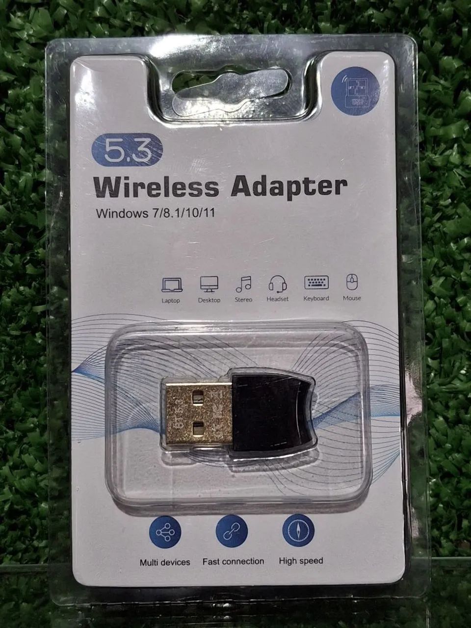 Adaptador Wireless Bluetooth 5.3 USB para PC/Laptop