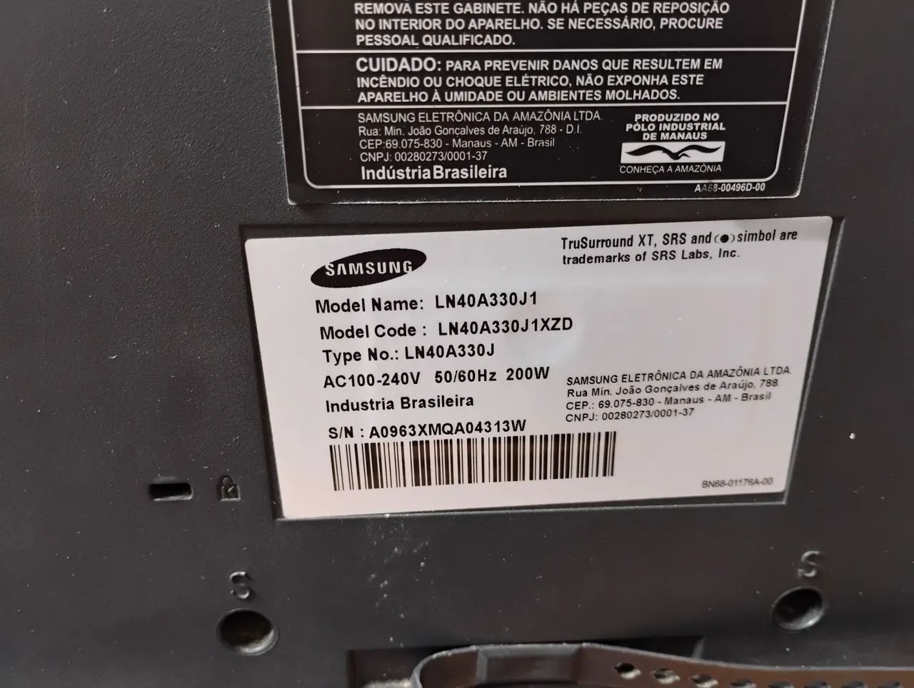 TV Samsung LCD 40" (funcionando) - Foto 3