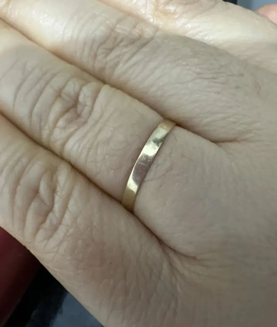 Aliança de ouro 18k  - Foto 2
