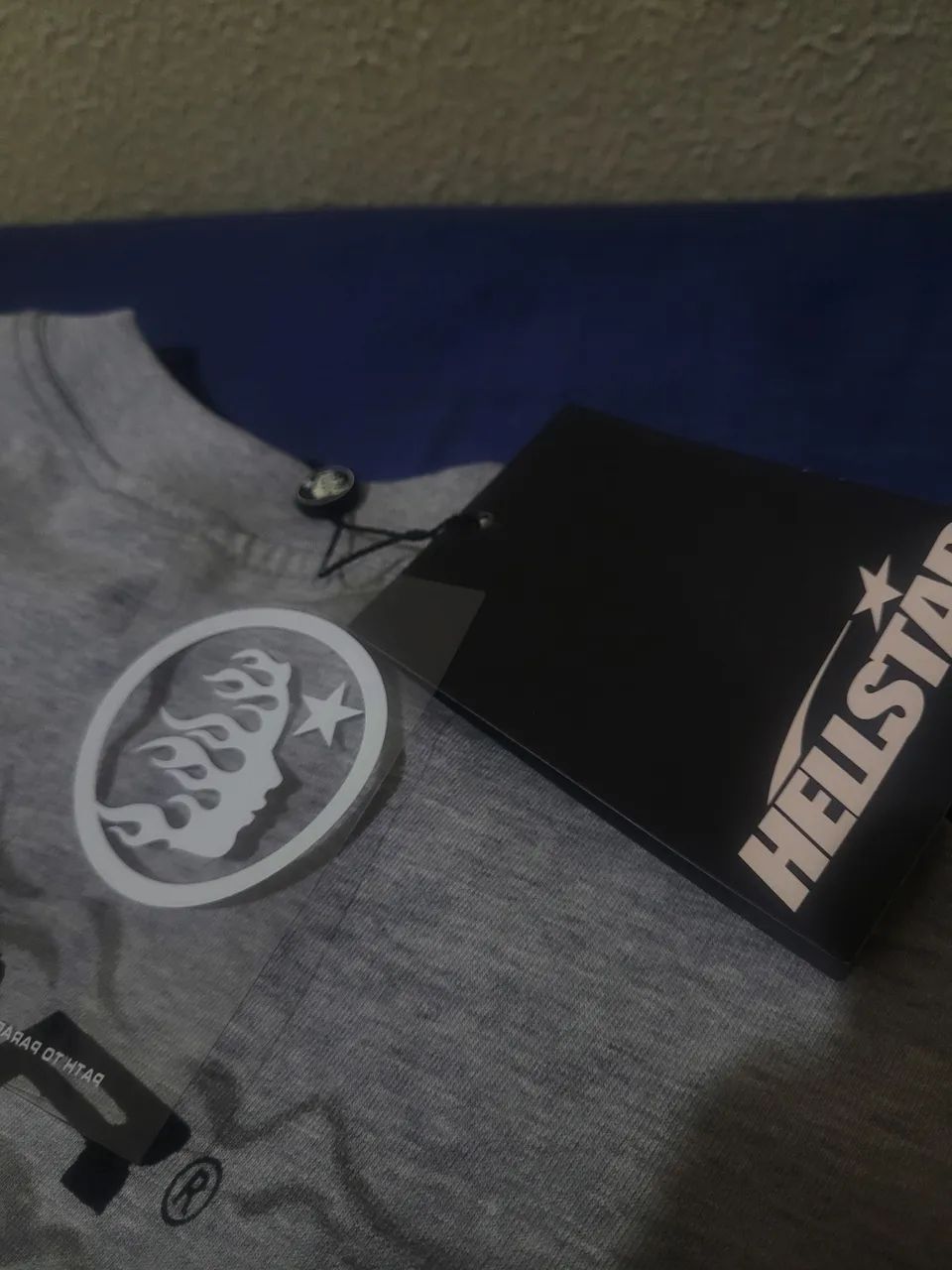 Camisa Hellstar Cinza Jersey - Foto 4