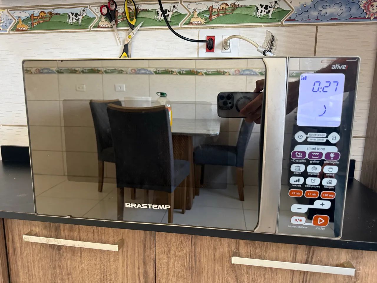 Microondas Brastemp 38 l