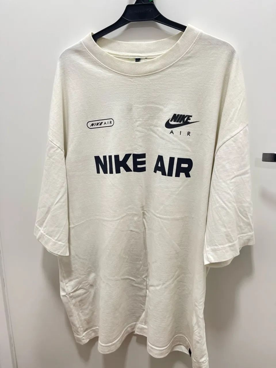 Camiseta oversize creme GG