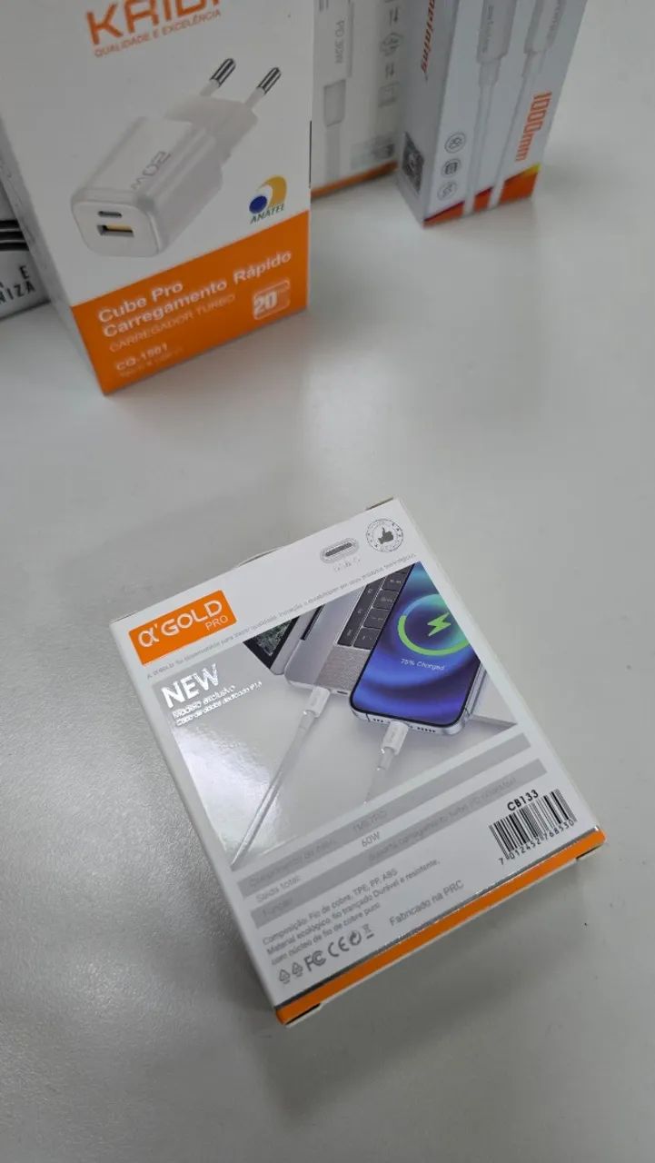 Cabo Type-C 60W - Foto 3