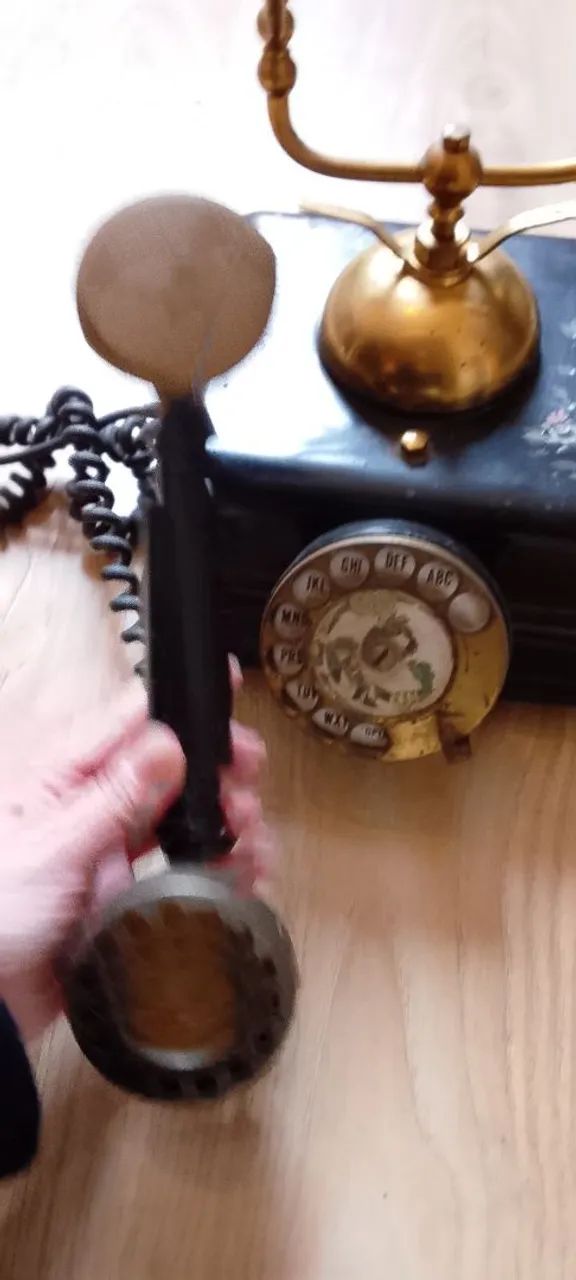 Telefone antigo com disco - Foto 5