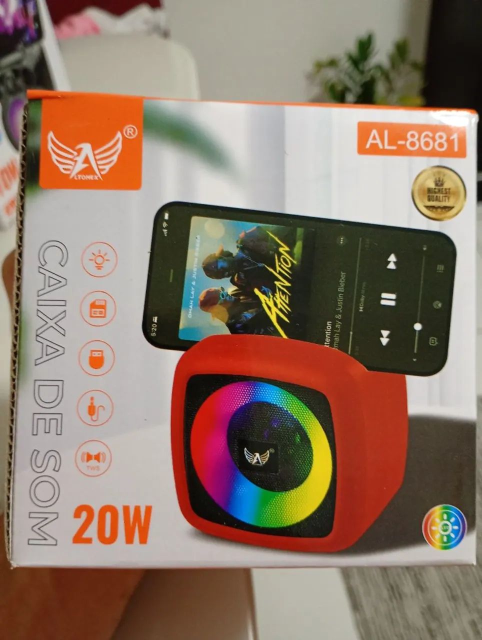 Caixa de som bluetooth  - Foto 2