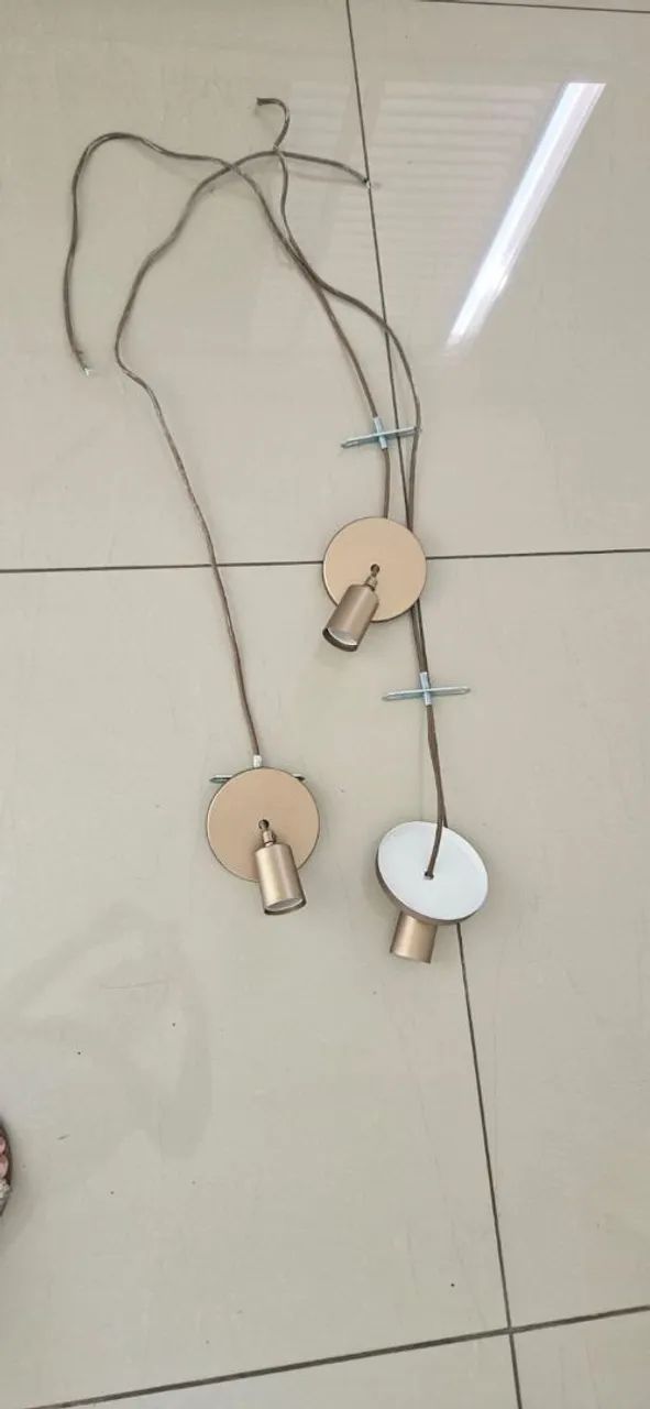 3 luminárias pendente - Foto 2