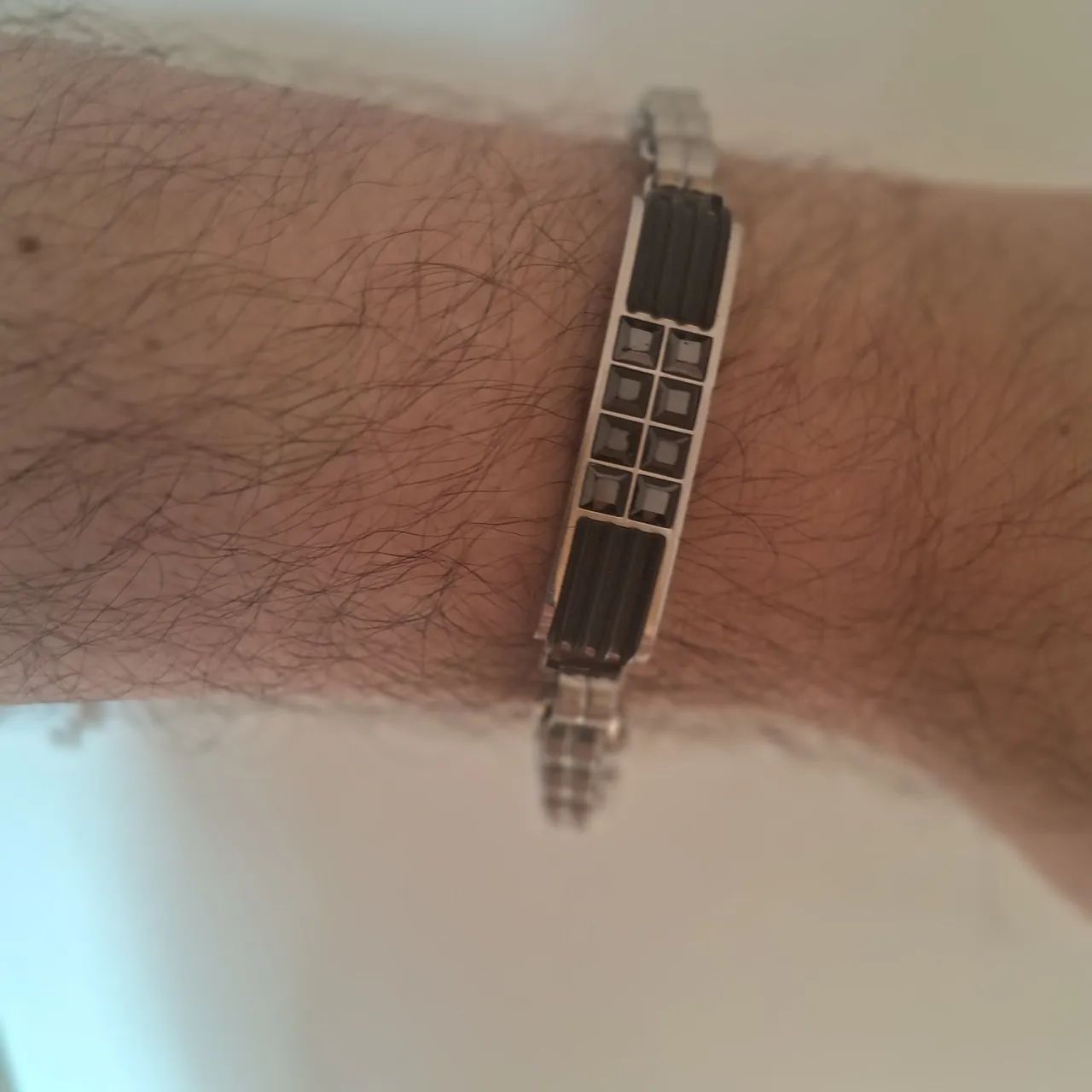 Pulseira Swarovski com Cristais Black - Foto 4